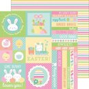 Doodlebug, Designpapier,  Easter Express - Springtime Stripe