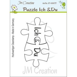Jm Creation Clearstamp, Puzzle Ich & Du