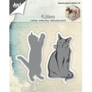 Joy! Cutting & Embossingschablone - Katzen