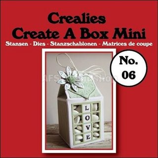 Crealies, Create A Box Mini no. 06 Milchkarton