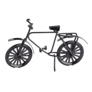 Miniaturen, Fahrrad schwarz ca. 9,5 x 6 cm