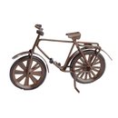 Miniaturen, Fahrrad braun  ca. 9,5 x 6 cm