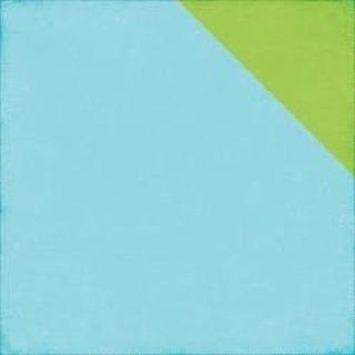 Echo Park, Designpapier,  Perfect Princess - Blue/Green Solid