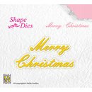 Nellies Choice, Shape Dies - Merry Christmas