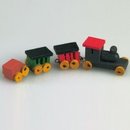 Miniaturen, Holzeisenbahn 4teilig