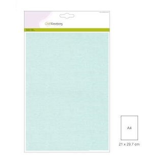 CraftEmotions, Pearl Karton, doppelseitig, A4, 25ogr - soft blue