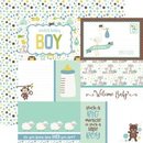 Echo Park, Designpapier, Sweet Baby Boy - Journaling cards