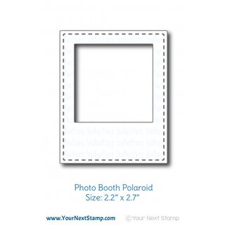 Your Next Stamp, Photo Booth Polaroid Die Set