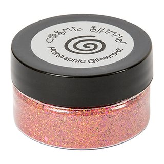 Cosmic Shimmer, Glitterbitz 25ml  - Holographic Coral Red