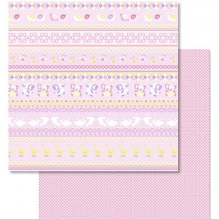 Ursus, Designpapier, Baby rosa Motiv 1 190gr