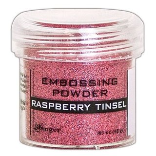 Ranger, Embossingpulver - 34ml - raspberry tinsel