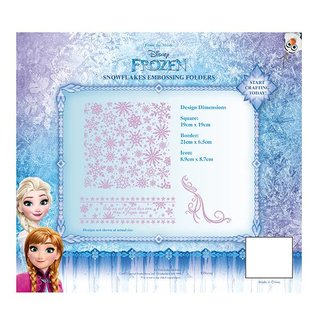 Disney PrägefolderSET - Frozen - Snowflakes
