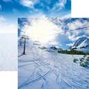 Reminisce, Designpapier, Snow Day - Ski Lift