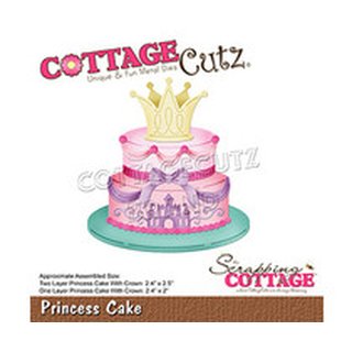 Cottage Cutz, Stanzschablone - Princess Cake