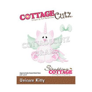 Cottage Cutz, Stanzschablone - Unicorn Kitty