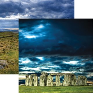 Reminisce, Designpapier, Great Britain - Stonehenge