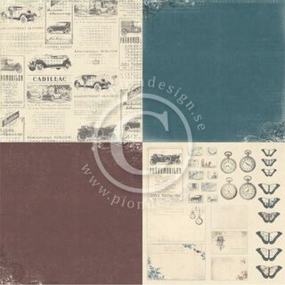 PIONdesign, Designpapier, For Father - Old cars 6x6