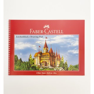 FAber Castell, Zeichenblock 35x25cm, 15 Blatt, 120g/m2