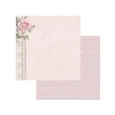 Stamperia, Designpapier, 30,5 x 30,5  - Polka Dots with pink
