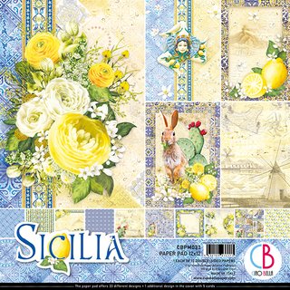 CIAO BELLA, Paper Pad 30,5 x 30,5 - Sicilia