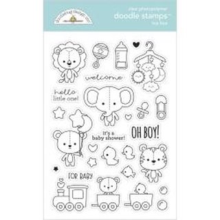 Doodlebug, clear stamp - Special Delivery - Toy Box