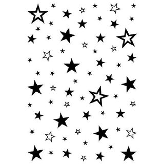 Efco, Clearstempel, Sterne Hintergrund, A7 / 74 x 105 mm, 1 - teilig
