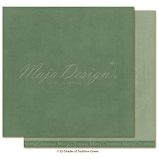 Majadesign, Cardstock. Monochromes - Shades of Tradition - Green