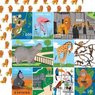 Carta Bella, Designpapier, Zoo Adventure - Multi Journaling Cards