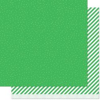 Lawn Fawn, Designpapier, Let it shine - Green Sprinkle