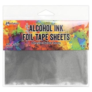 Ranger Alcohol Ink Foil Tape Sheets 4,5 x 5,5, 6 Blatt 