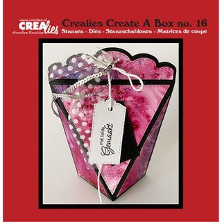 Crealies, Create A Box no. 16  10,7x5,0x13,5 cm 