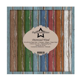 Paper Favourites, Paper Pack 12x12 - Distressed Wood