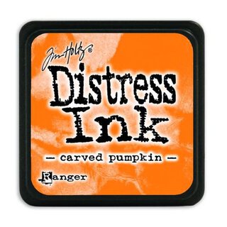 Distress Ink Mini - carved pumpkin