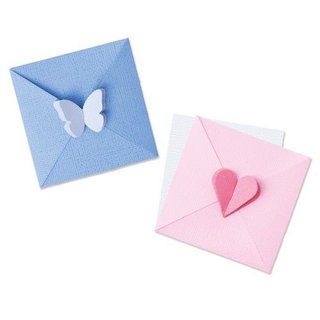 Sizzix, Stanzschablone - Bigz - Mini Card and Envelopes