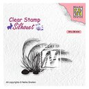 Nellies choice, Clearstamp Silhouet - Blooming grass-3