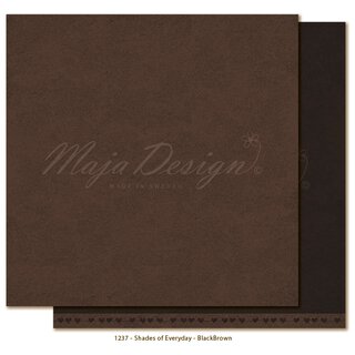 MajaDesign, Designpapier, MONOCHROMES, Shades of Everyday - Black Brown