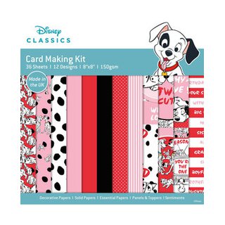 Disney, Card Making Kit, 8x8 - 101 Dalmatiner