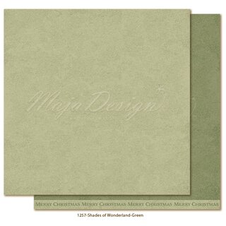 MajaDesign,MONOCHROMES  Designpapier, Shades of Wonderland - Green