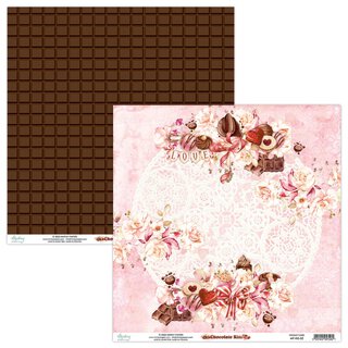 Mintay Papers, Paper Pad 12 x 12 - Chocolate Kiss