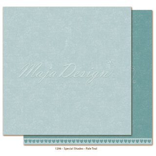 Maja Design, Scrapbookingpapier, MONOCHROMES Special Day - Pale Teal