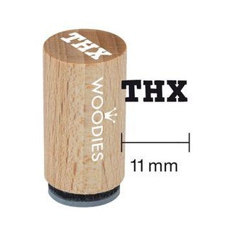 Woodies Holzstempel, Ø 11 mm, THX