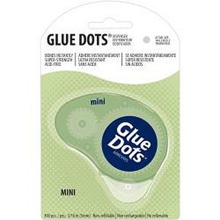 Glue Dots Clear Mini Dots 5 mm 300 Stk