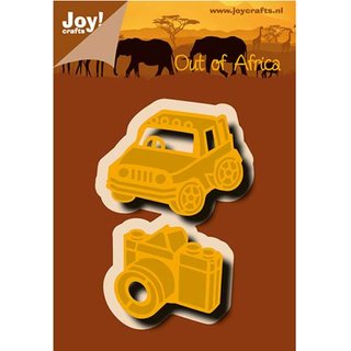 Joy! Cutting & Embossingschablone - Jeep & camera