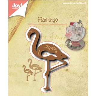 Joy! Cutting & Embossing & Debossingschablone - Flamingo