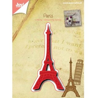 Joy! Cutting & Embossing & Debossingschablone - Eiffelturm
