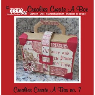 Crealies, Create A Box Nr. 7 - Koffer
