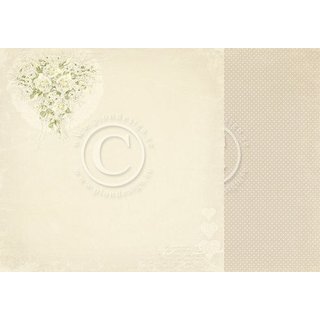 PIONdesign, Designpapier, Vintage Wedding, 30,5x30,5 - Bridal Bouquet