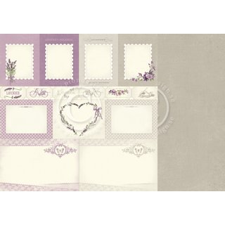 PIONdesign, Designpapier, Scent of Lavender - Memory Notes