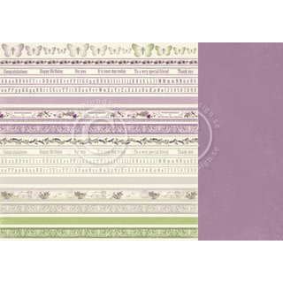 PIONdesign, Designpapier, Scent of Lavender - Borders