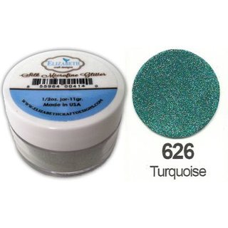 Elizabeth Craft, Silk Micro Fine Glitter - turquoise